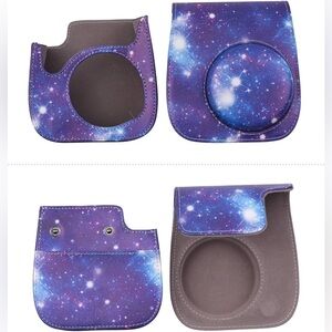 NWOT Instax Mini Camera Case in Purple Midnight Galaxy Night